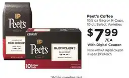 Kroger Peet's Coffee offer