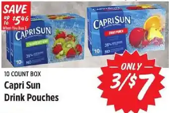 Rouses Capri Sun Drink Pouches offer