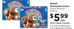 Kroger Nestlé drumstick cones offer