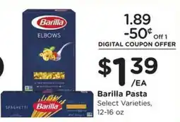Kroger Barilla Pasta offer