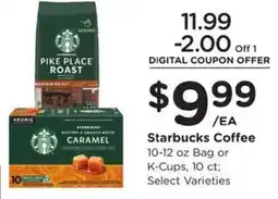 Kroger Starbucks Coffee offer