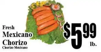Baja Ranch Fresh Mexican Chorizo offer
