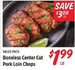 Rouses Boneless Center Cut Pork Loin Chops offer
