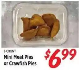 Rouses Mini Meat Pies or Crawfish Pies offer
