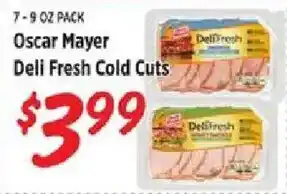 Rouses Oscar Mayer Deli Fresh Cold Cuts offer