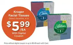 Kroger Kroger facial tissues offer