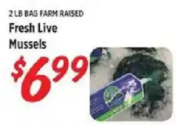 Rouses Fresh Live Mussels offer