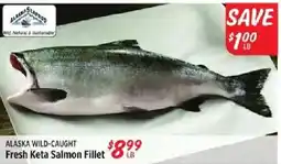 Rouses Alaska wild-caught fresh keta salmon fillet offer