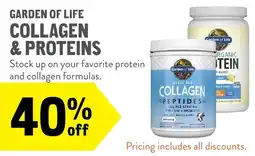 New Seasons Market Garden of Life Collagen & Proteins offer
