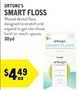 New Seasons Market DrTung's smart floss offer
