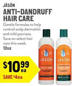 New Seasons Market Jason anti-dandruff scalp care offer