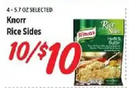 Rouses Knorr rice sides offer