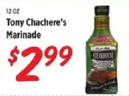 Rouses Tony Chachere's Marinade offer