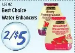 Rouses Best Choice Water Enhancers offer