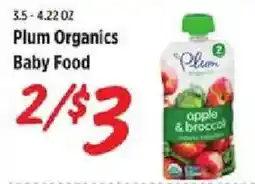 Rouses Plum Organics Baby Food offer