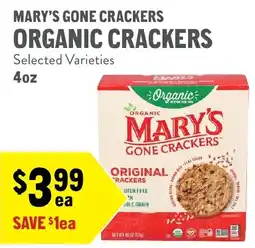 New Seasons Market Mary's Gone Crackers Organic Crackers offer