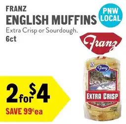 New Seasons Market Franz English Muffins offer