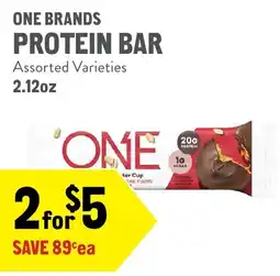 New Seasons Market One Brands Protein Bar offer