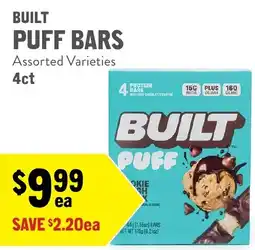 New Seasons Market Built puff bars offer
