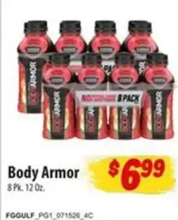 Food Giant Body Armor offer