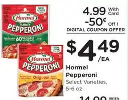 Kroger Hormel pepperoni offer