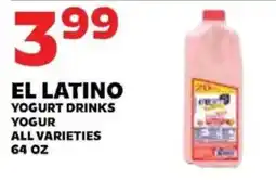 Sedano's El latino yogurt drinks yogur offer