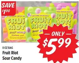 Rouses Fruit Riot Sour Candy offer