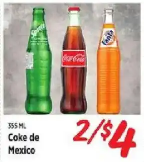 Rouses Coke de Mexico offer