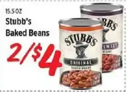 Rouses Stubbs baked beans offer