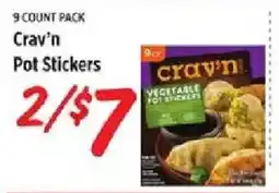 Rouses Crav'n pot stickers offer