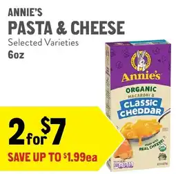 New Seasons Market Annie's pasta & cheese offer