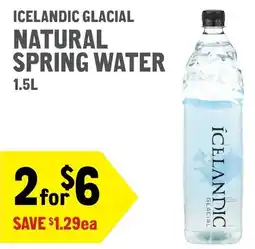 New Seasons Market Icelandic glacial natural spring water offer