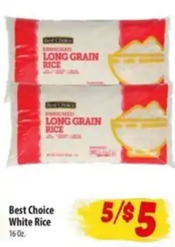 Food Giant Best Choice White Rice offer