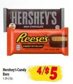 Food Giant Hershey's Candy Bars offer