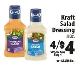 Food Giant Kraft salad dressing offer