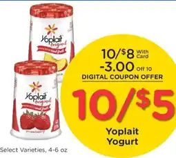Kroger Yoplait Yogurt offer