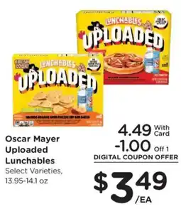 Kroger Oscar Mayer Uploaded Lunchables offer
