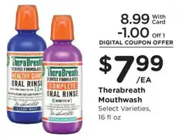 Kroger Therabreath mouthwash offer