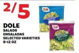 Sedano's Dole salads offer