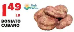 Sedano's Fresh Florida Boniato Cubano offer