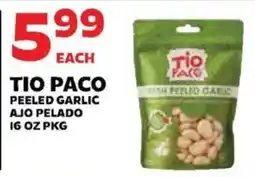 Sedano's Tio paco peeled garlic offer