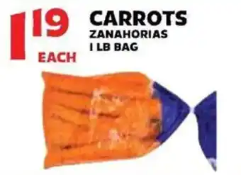 Sedano's Carrots offer