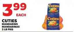 Sedano's Cuties mandarins offer