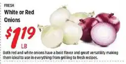 Rouses White or Red Onions offer