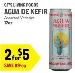 New Seasons Market Gt's Living Foods Agua De Kefir offer