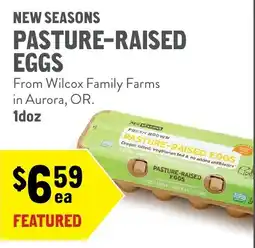 New Seasons Market New Seasons pasture-raised eggs offer