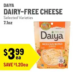 New Seasons Market Daiya dairy-free cheese offer
