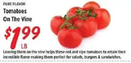 Rouses Tomatoes On The Vine offer