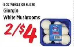 Rouses Giorgio white mushrooms offer