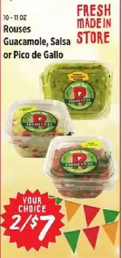 Rouses Rouses Guacamole, Salsa or Pico de Gallo offer